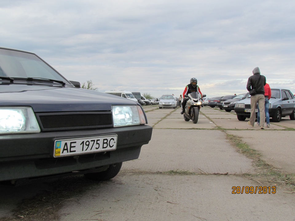 Встановлений біксенон Sho-me 5000. 2