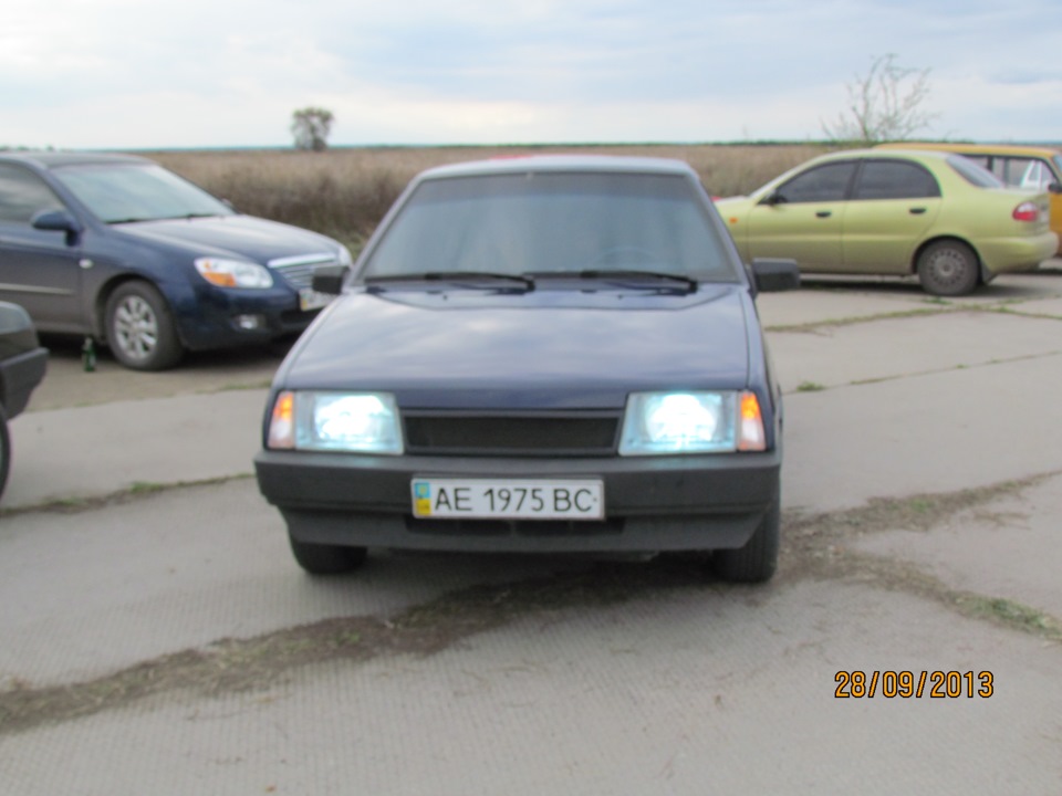Встановлений біксенон Sho-me 5000. 1