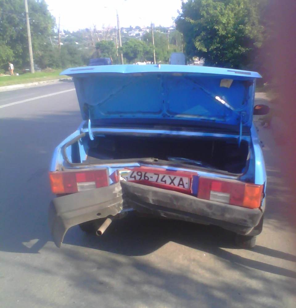 ДТП у якому постраждала моя машинка