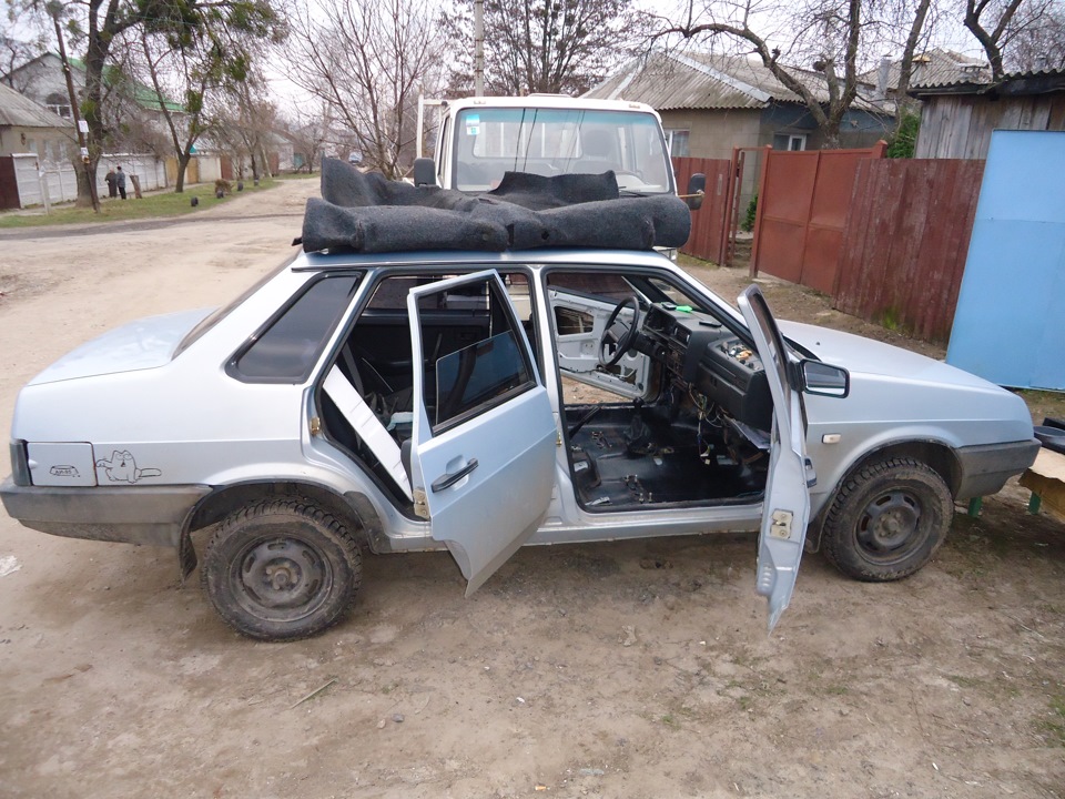 Вода в салоне… 4