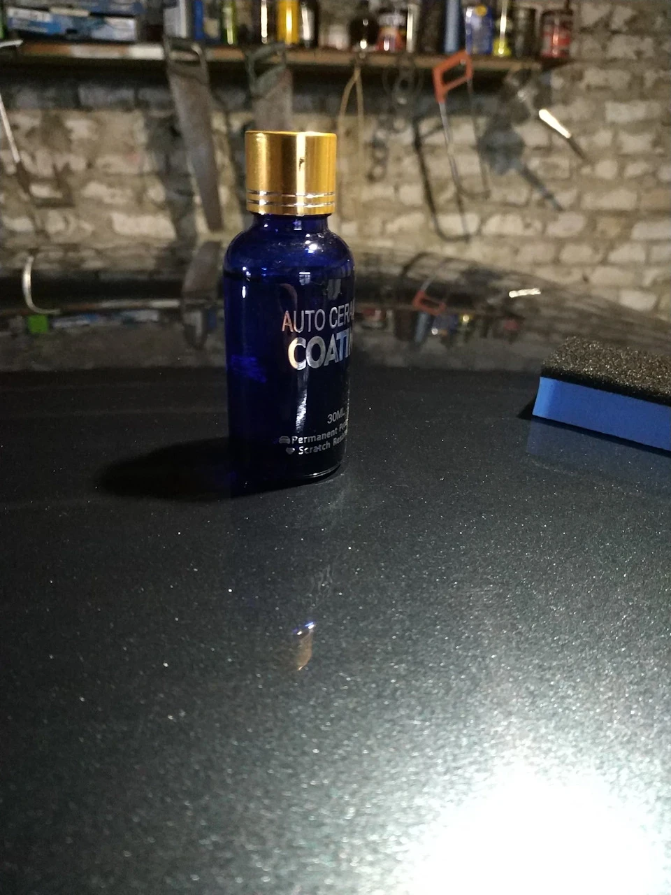 Рідке скло, полірування