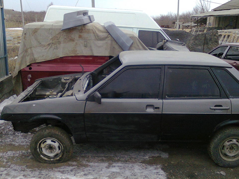 Фарбування в 2 кольори. 2