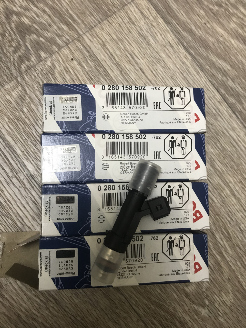 Заміна форсунок BOSCH 502 1