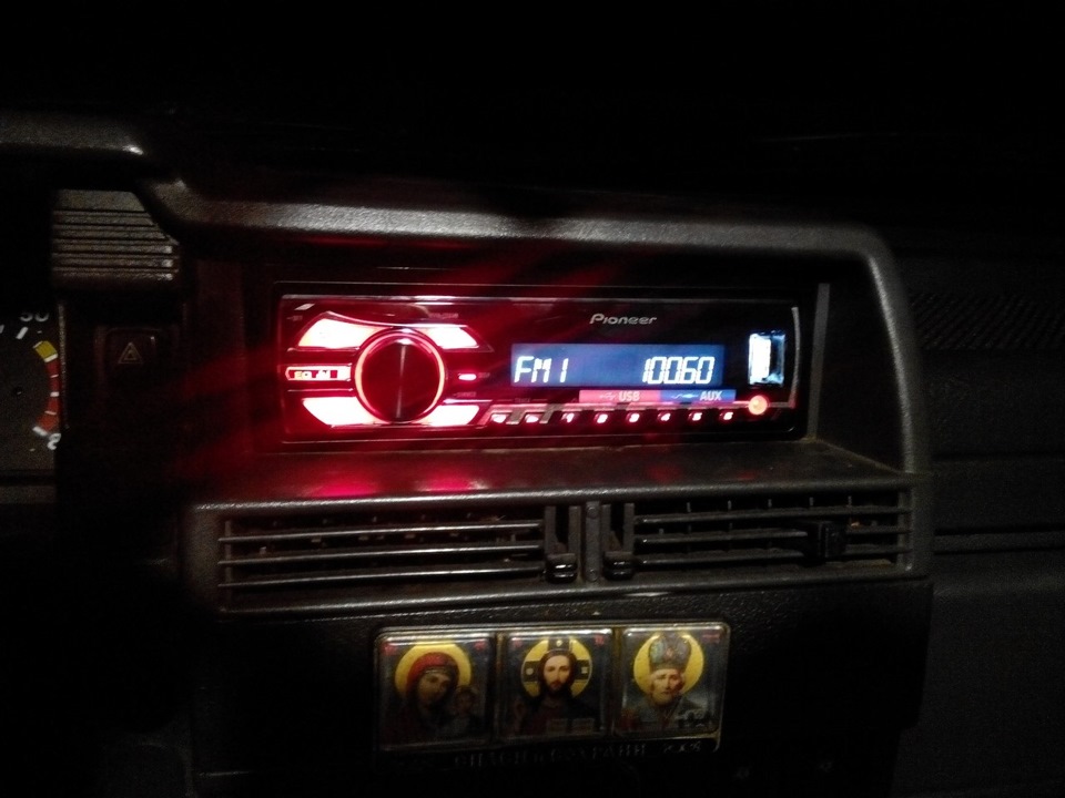 3) Обновка, магнитола PIONEER MVH-150ub 2
