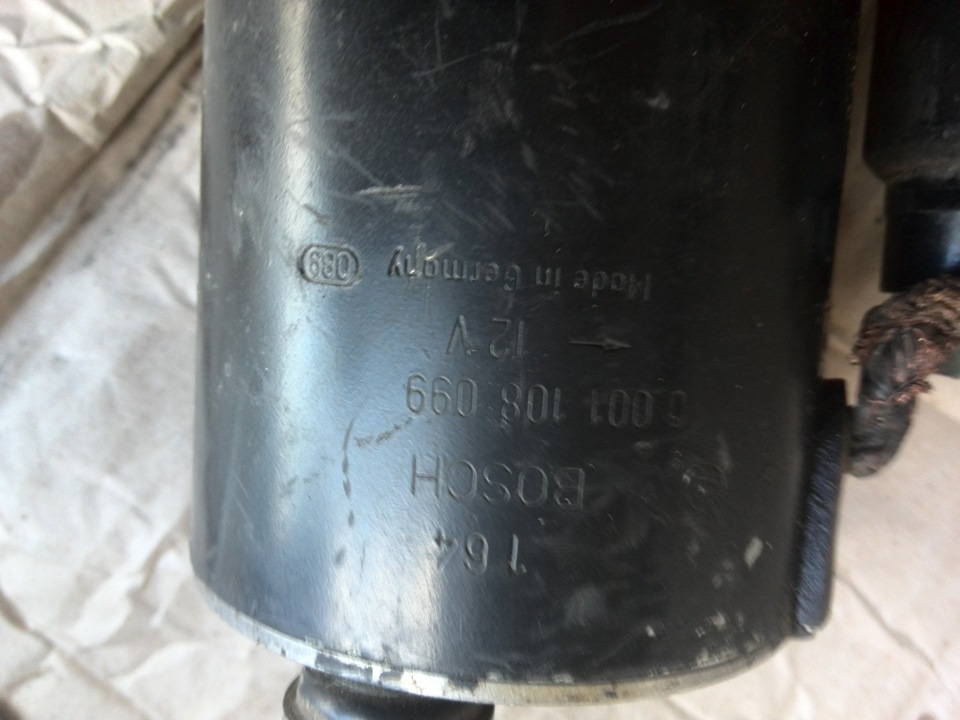 Встановлення стартера Bosch 21099 3
