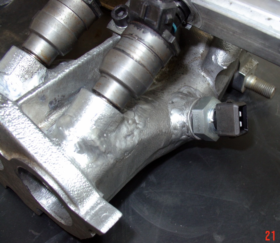 Впускний колектор VAZ-2111-8v, доопрацювання... 4
