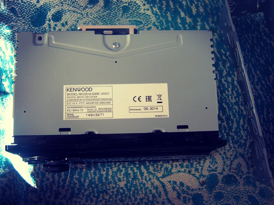 Автомагнітола Kenwood KMM-100GY 3