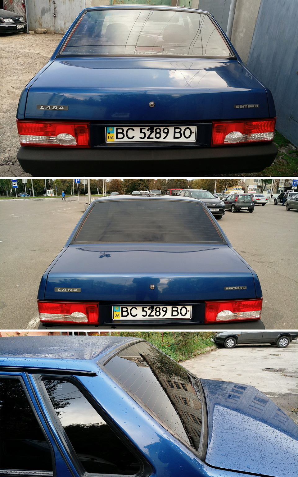 Тонування заднього скла 3