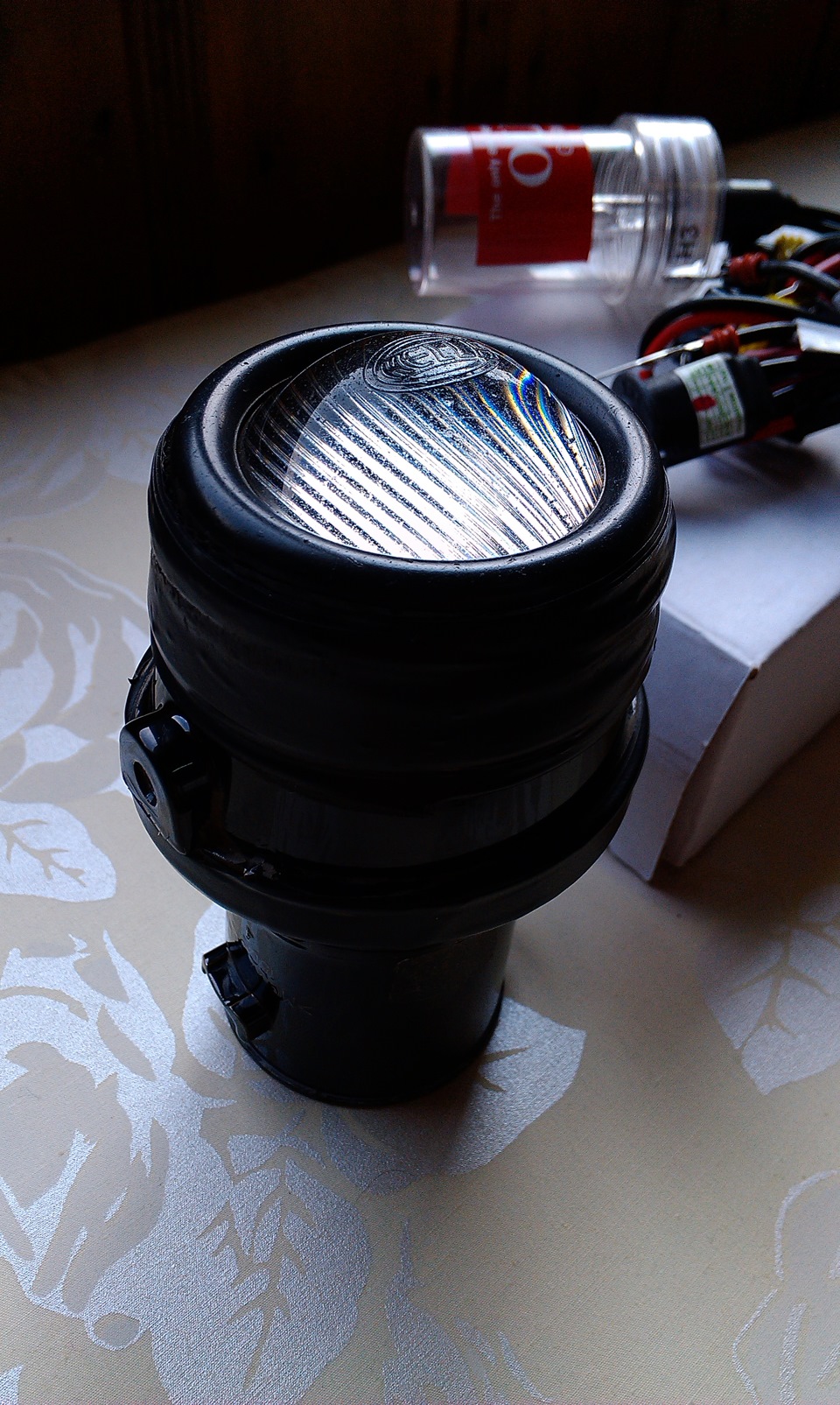 Установка ПТФ Hella Micro de + ксенон 4