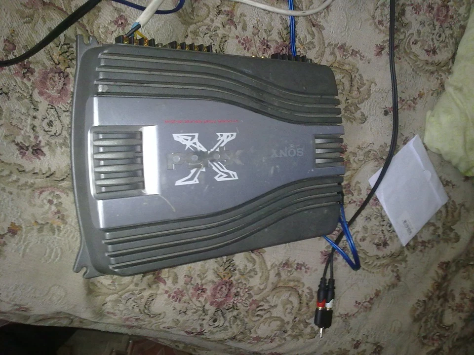 Встановлення ПІДСИЛЮВАЧА Sony XM-SD14X