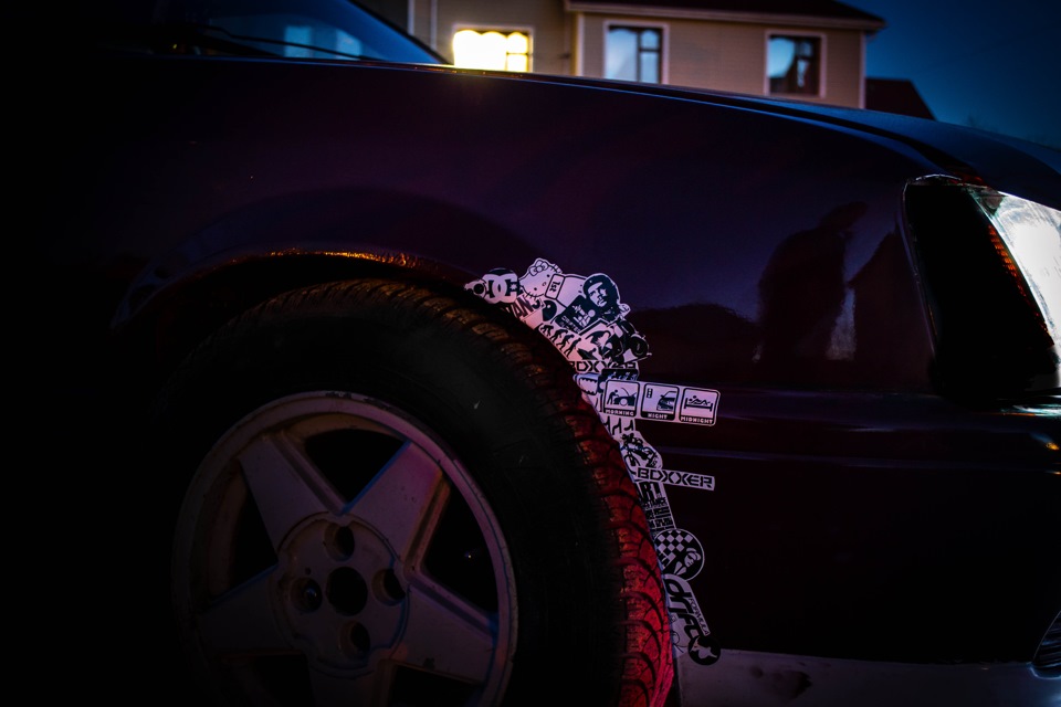 Стікери на Opel Record 1