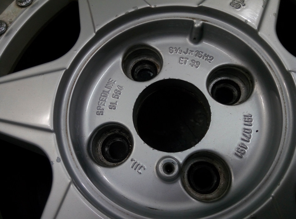 Speedline SL564 r15 4*100 6.5j et33 3