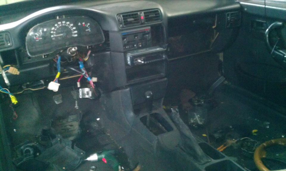 Панель от Opel Vectra A на мою 99 5