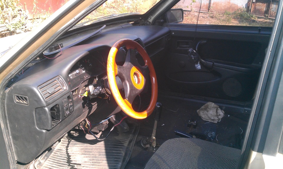 Панель от Opel Vectra A на мою 99 4