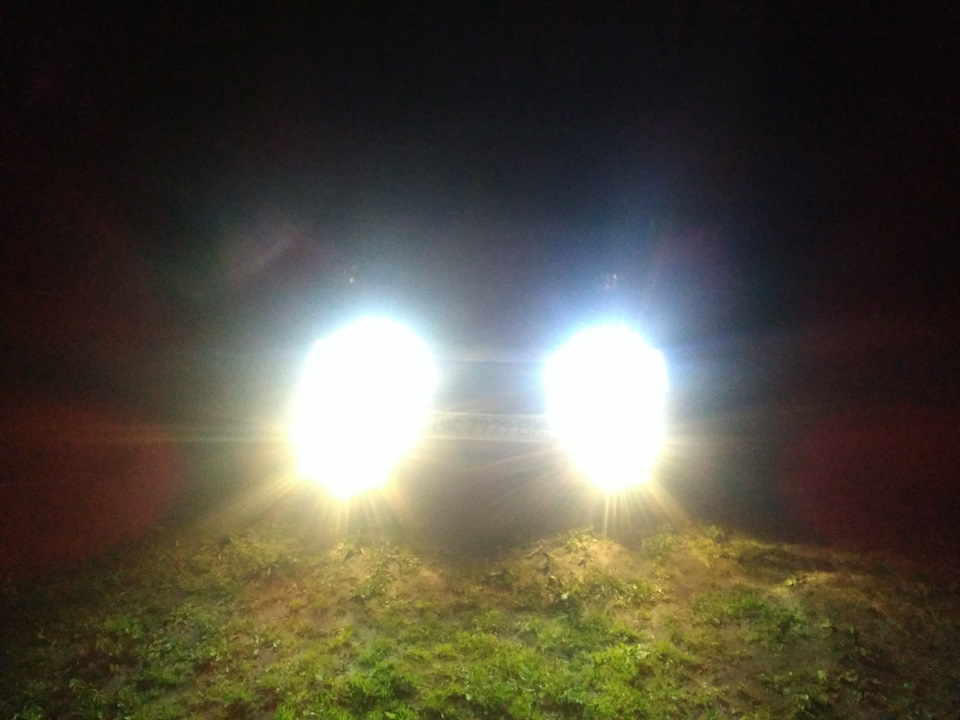 Поставив ПТФ від Chevrolet Niva 4
