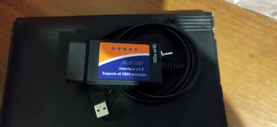ELM327 USB V1.5 з перемикачем 1