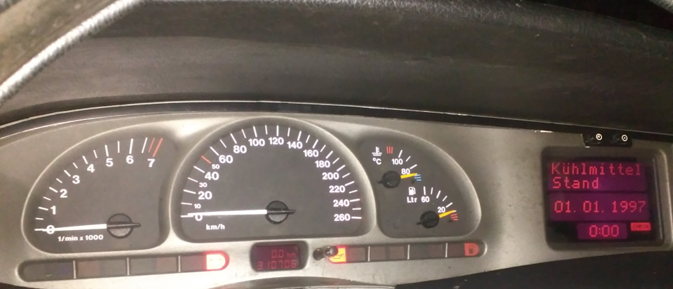 ✯ Фінальна доробка щитка приладів Opel Vectra B ✯ 1