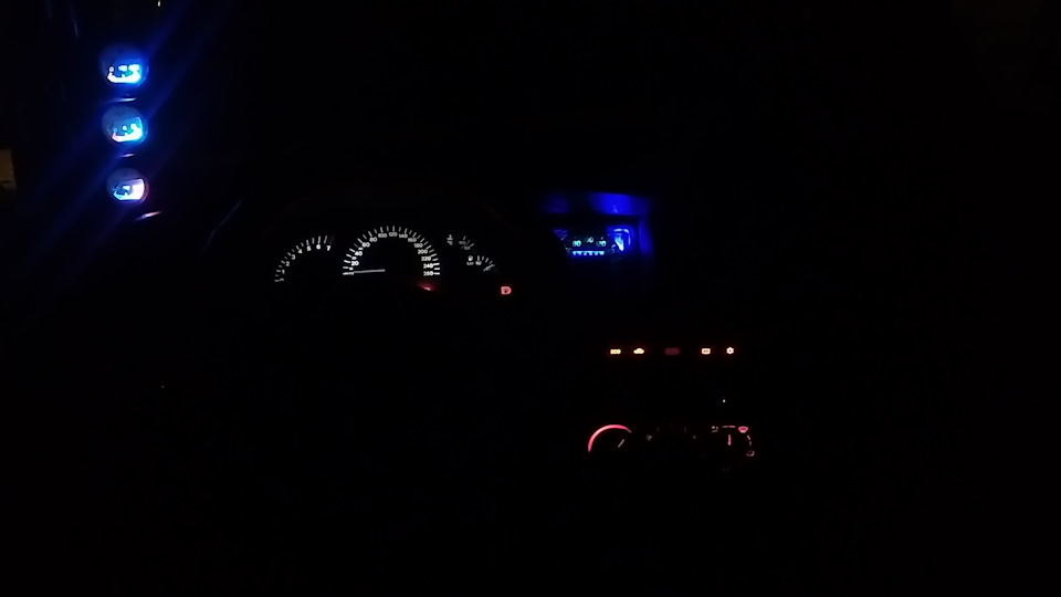 ✯ Пересвіт кнопок Opel Vectra B✯ 4