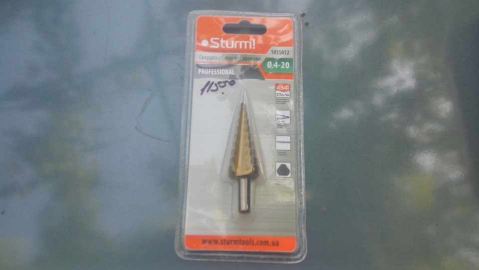 ТРЕЩАТКА МІНІ STURM 1/4 72 Зуба і Ступінчасте свердло 4-20мм Sturm 1055012 4