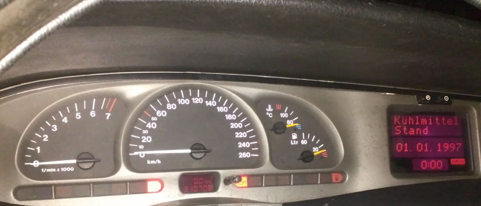 ✯ Установка коректора спідометра та правильні показання панелі приладів Opel Vectra B ✯ 1
