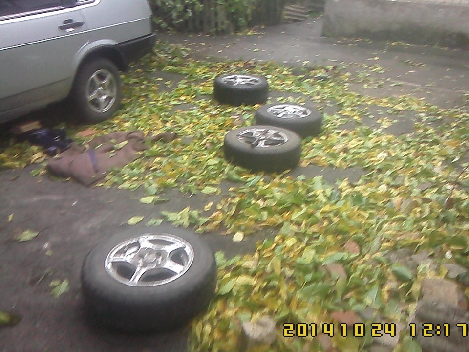 Переобулся на зиму((( 1