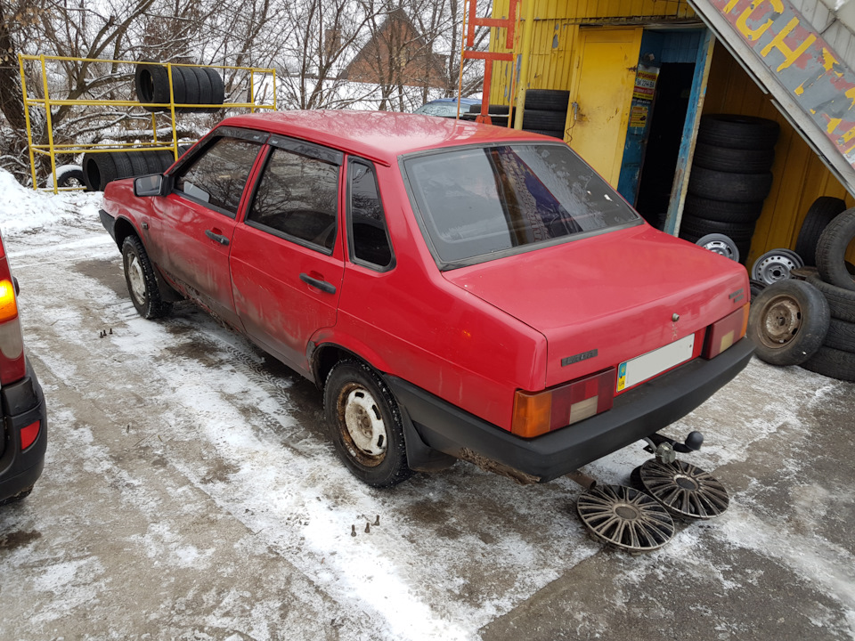 Заміна дисків зимової гуми 2