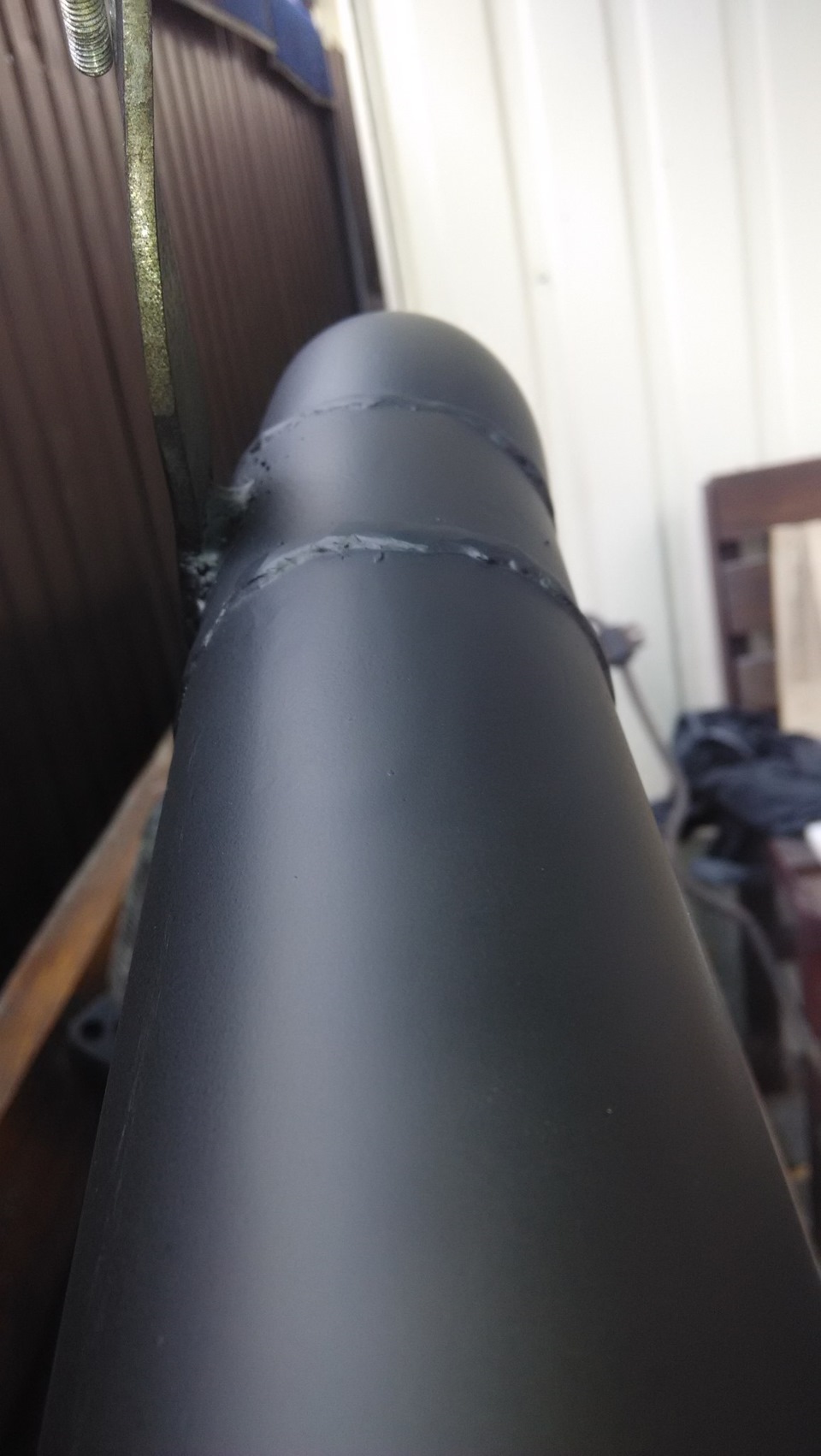 Утеплив DownPipe :D 2