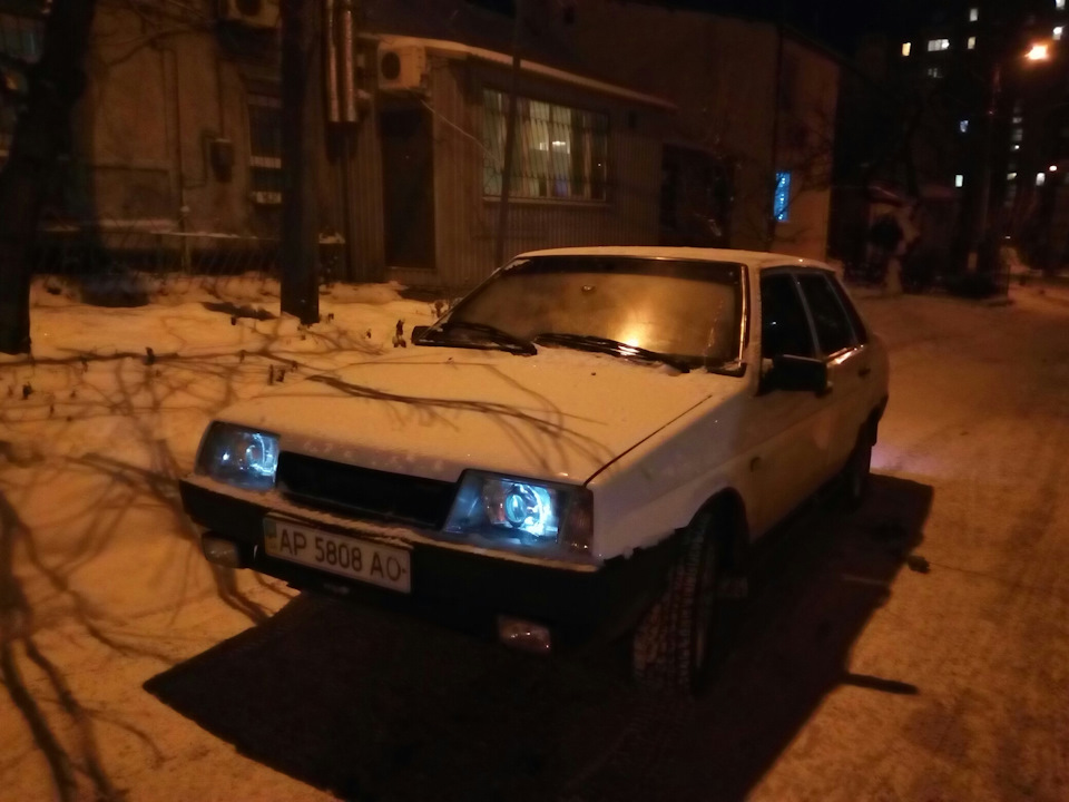 Перший сніг Запоріжжя))) 1
