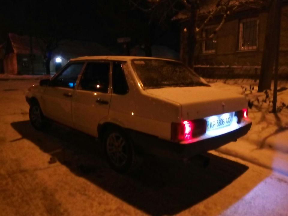 Перший сніг Запоріжжя))) 2