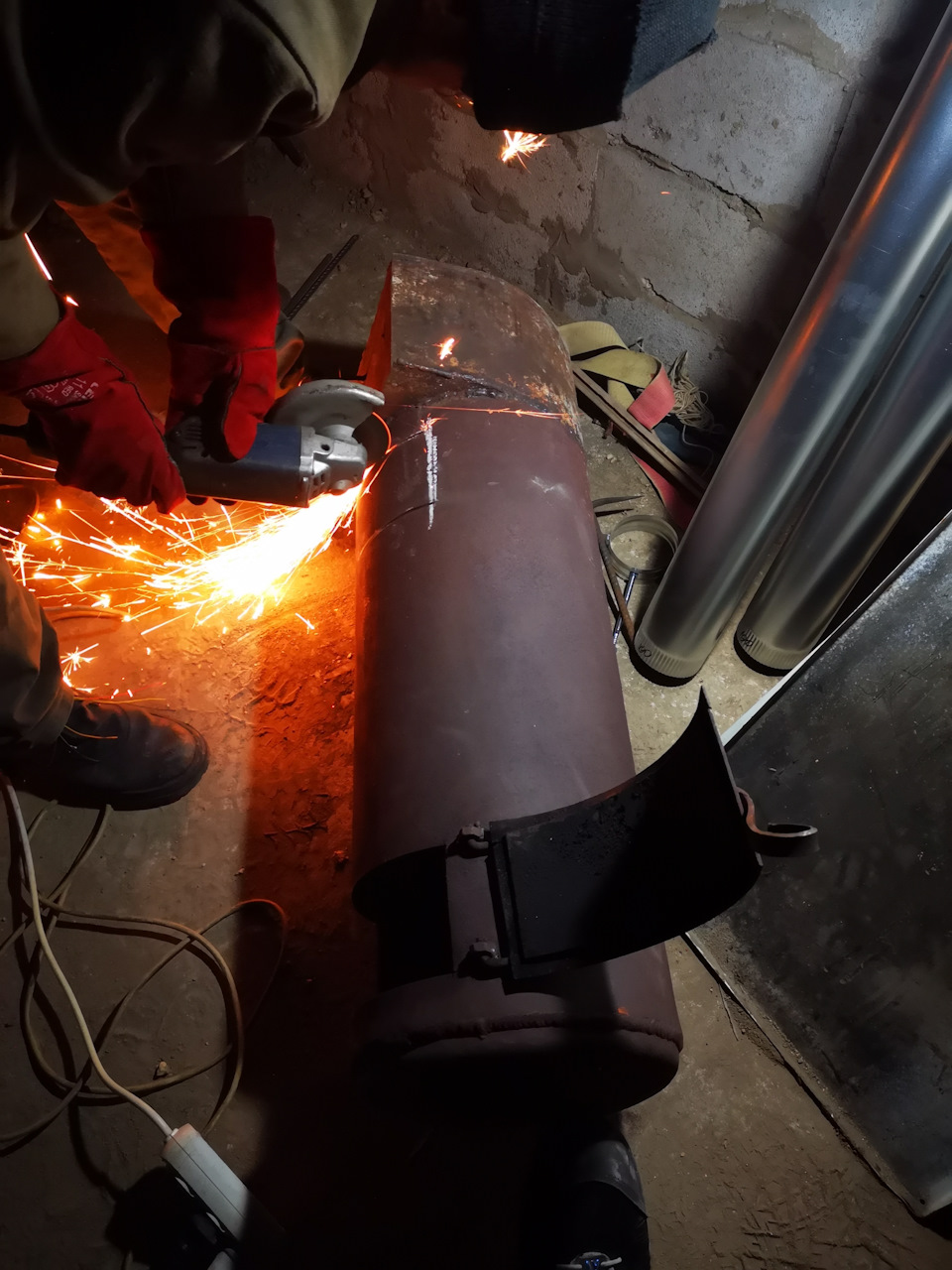 Підключення печі та перший запуск 2