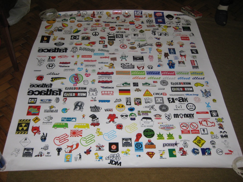 14.08.2012 sticker bombing (початок) 1