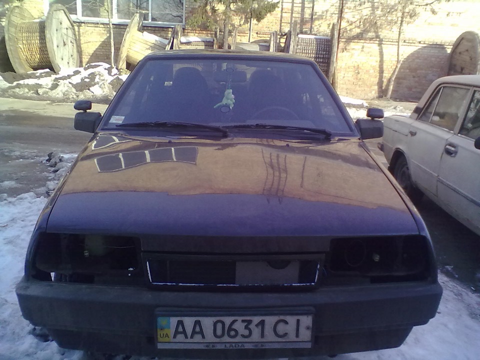 Покраска фар))) 1
