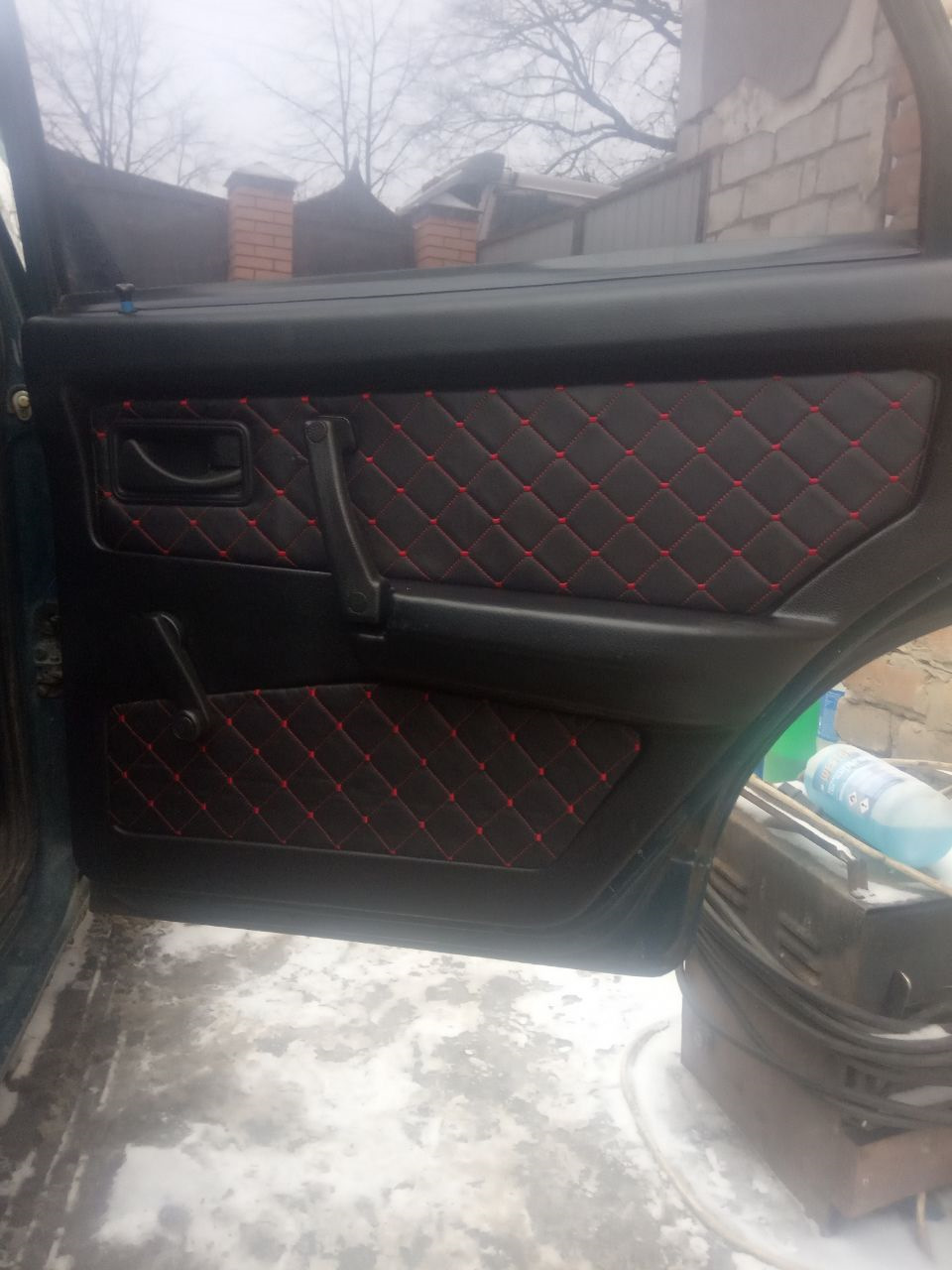 Перетяжка вставок у дверні картки 1