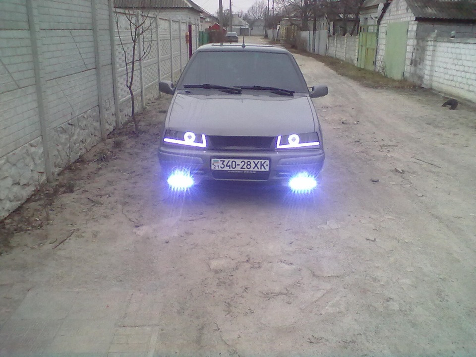 Лінзи у фари - фініш 2