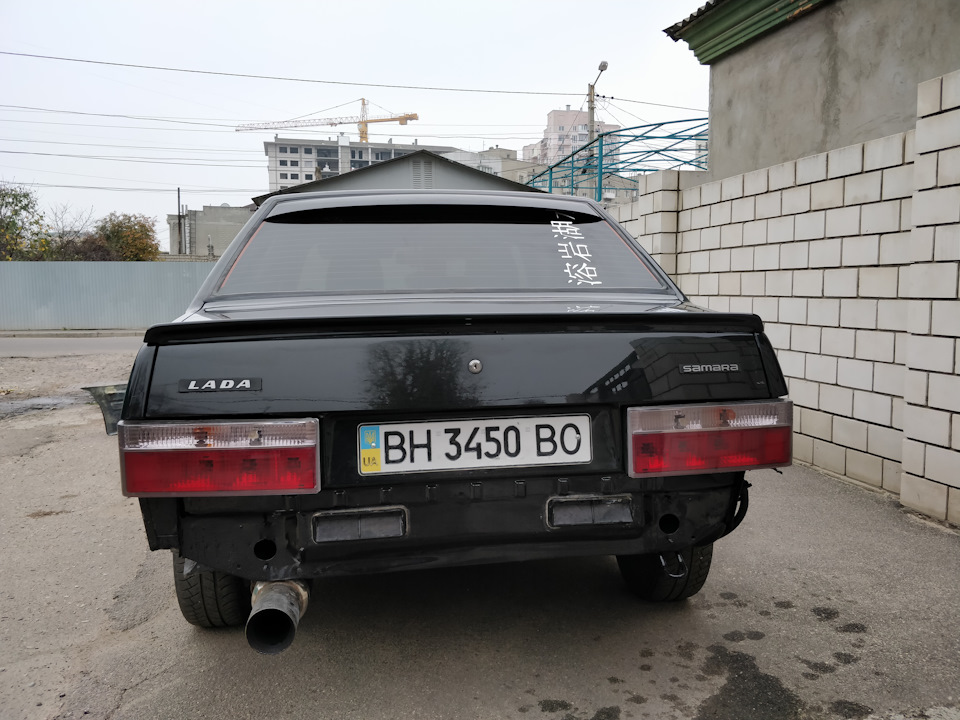Ліп спойлер. Heckspoiler lada forma / diva hersteller almotex. 4