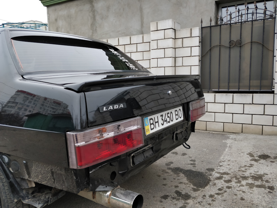 Ліп спойлер. Heckspoiler lada forma / diva hersteller almotex. 3