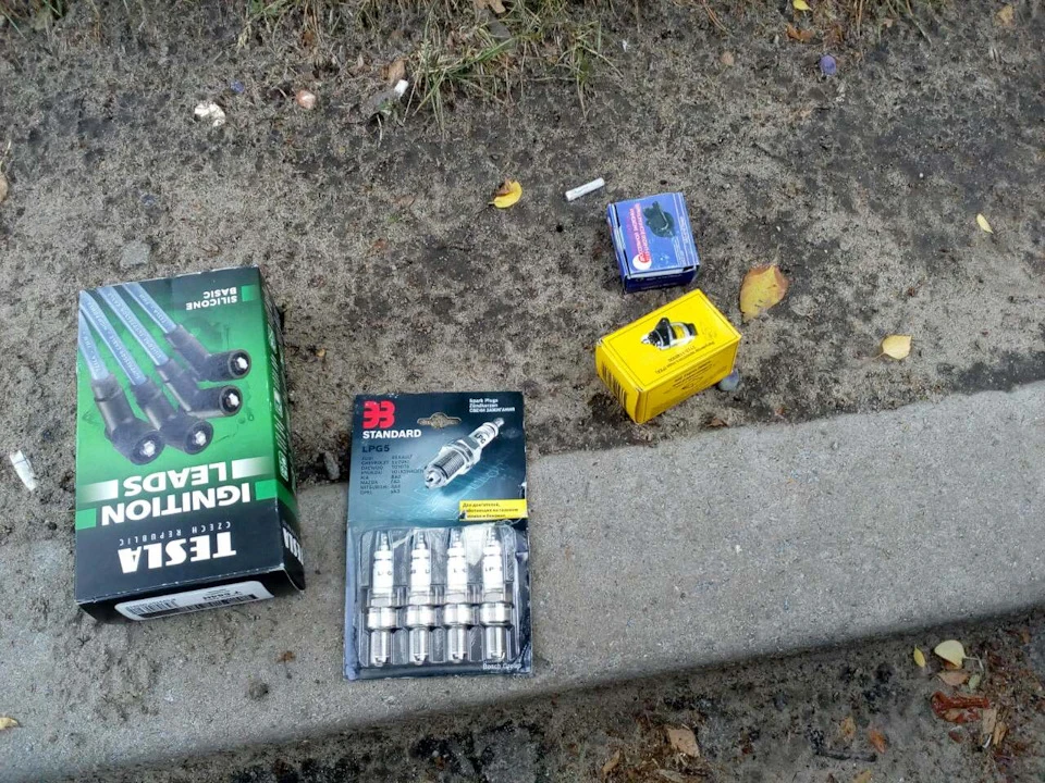 Заміна свічок, проводів та датчиків, +вилазка на озеро.
