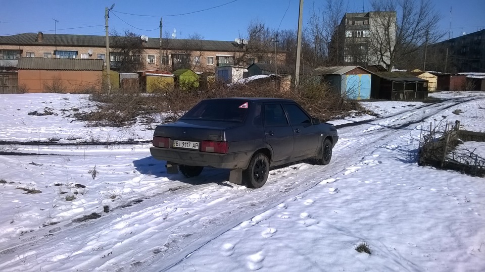 Пофарбував диски. 2