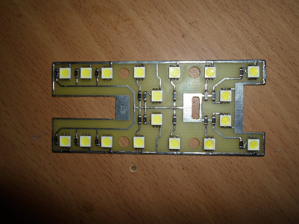 LED плафон освітлення салону ВАЗ 2108-2115 5