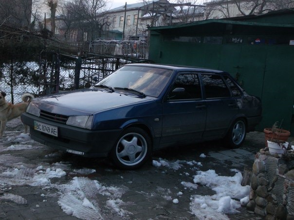 вже на літню=)пох=))))що сніг лежить 1