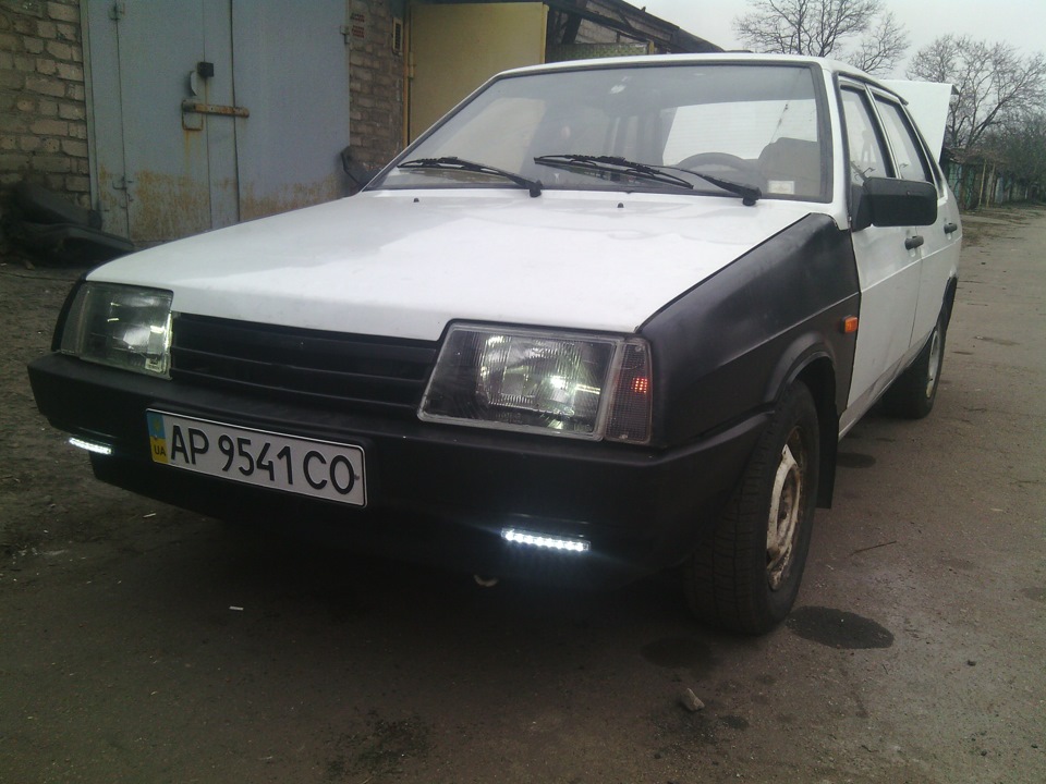 крила із залишків фарби з різних машин) 2