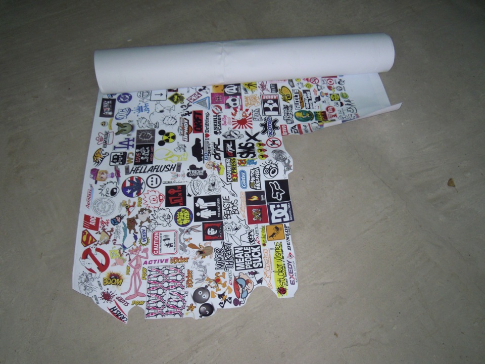 Sticker Bombing ч.1 3