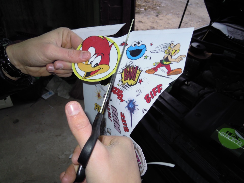 Sticker Bombing ч.1 2