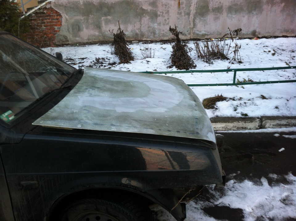 Капот пластик! 3