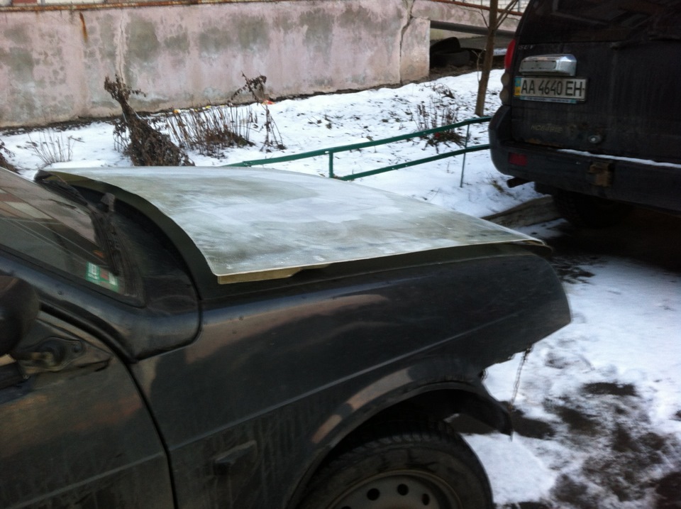 Капот пластик! 2