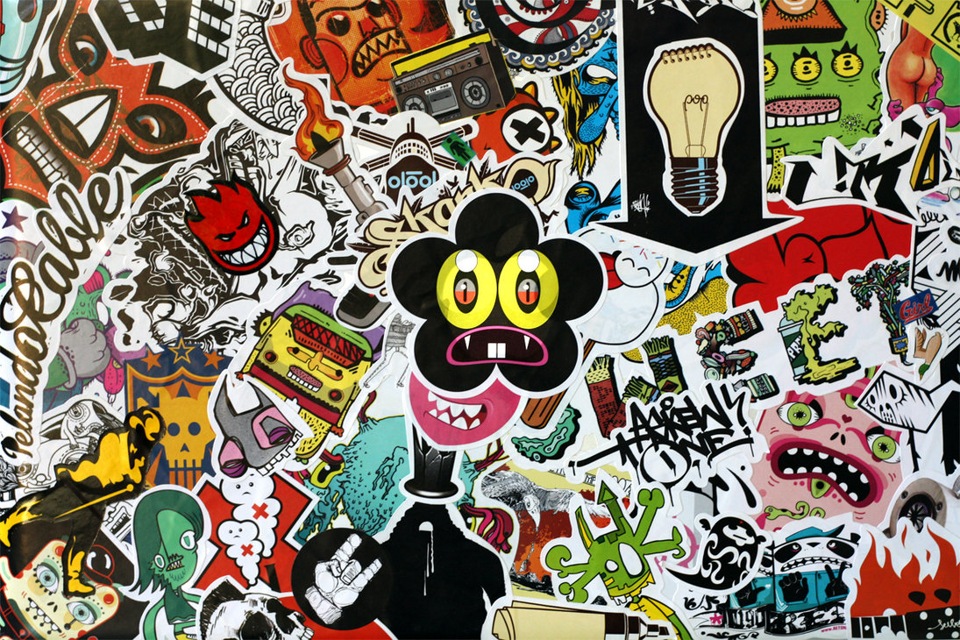 Sticker Bomb 1