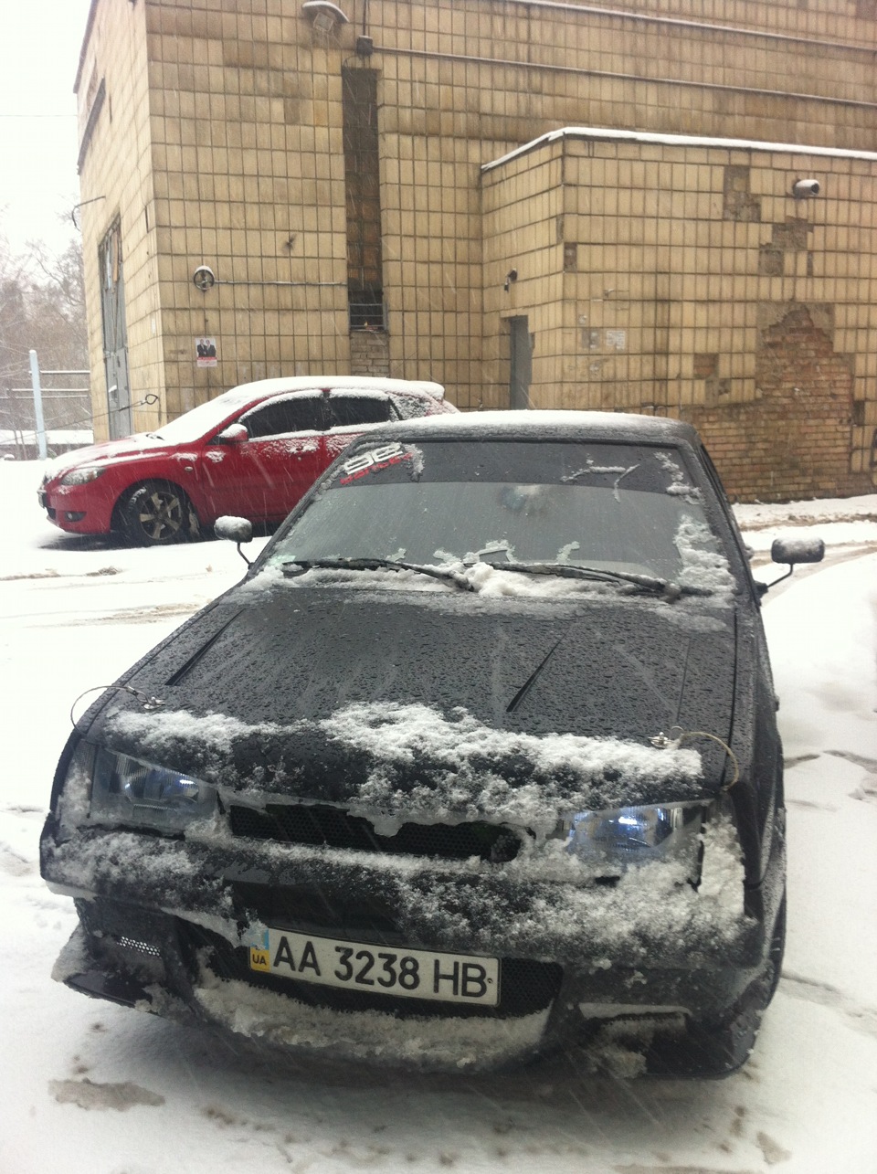 У столиці перший снігопад! 1