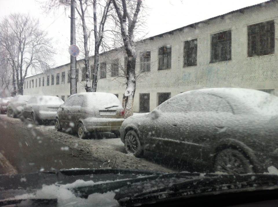 У столиці перший снігопад! 5