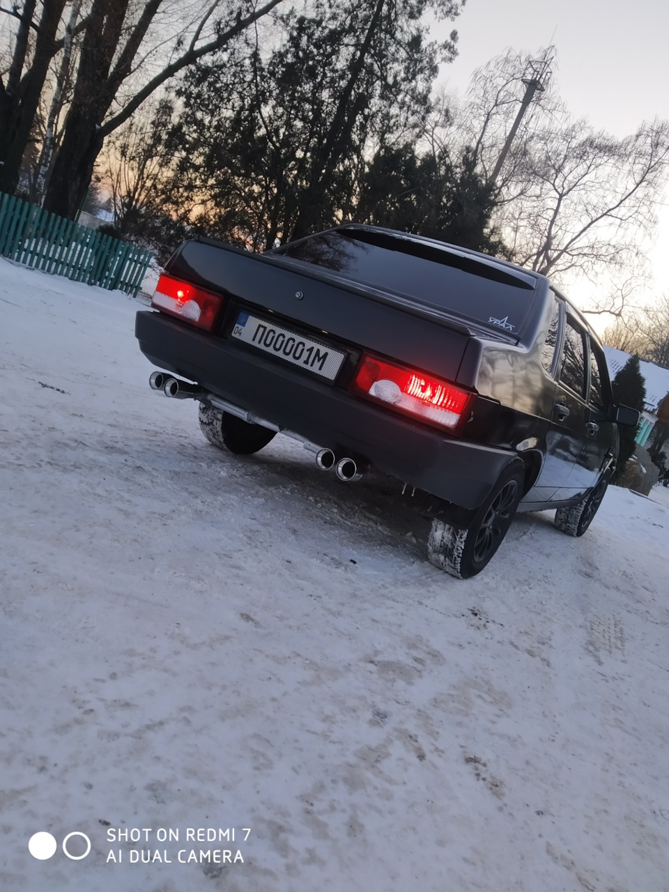 Доробка вихлопу 2×2 2