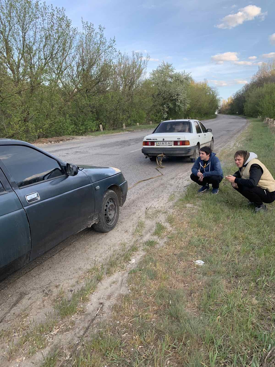 Отдал машину мотористу. 2